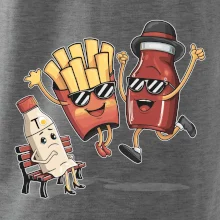 Souboj o hranolky kečup tatarka