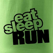 Eat sleep run velké