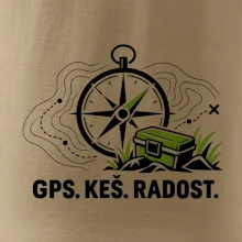 Kompas s krabičkou GPS keš radost