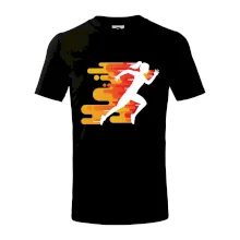 Běhání - oranžová žena