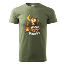 Noční směna u táboráku