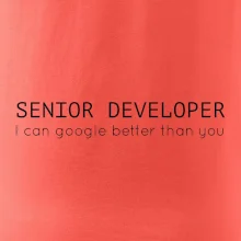 Senior developer google better than you