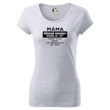 Máma - úřední hodiny