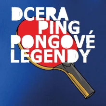Dcera ping pongové legendy