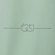 Kočka linka kreslená