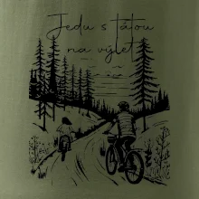 Cyklistika  - Jedu s tátou na výlet - Táta a dcera