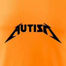 Autism rock nápis