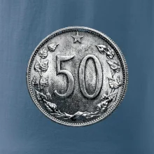 Padesátník 1963 - 1978 bez nápisu