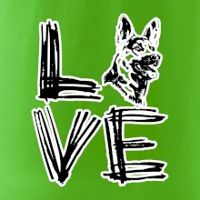 Německý ovčák love