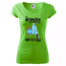 Být motorkářem nebyla moje volba skútr