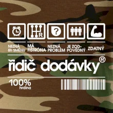 Čárový kód - řidič dodávky