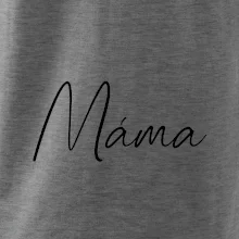 Nápis psací na prsou - máma