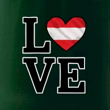 Love Rakouská vlajka