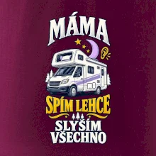 Máma spím lehce slyším všechno rodinná alkovna