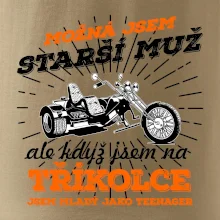 Možná jsem starší muž - tříkolka