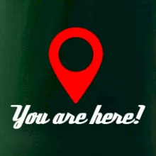 You are here You are here