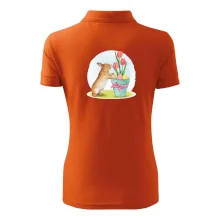 Velikonoční zajíček tulipány