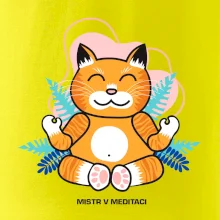 Kočka - mistr v meditaci (Pecka design)