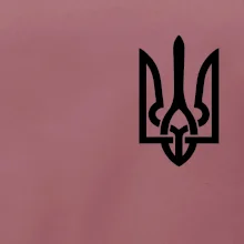 Ukrajina trojzubec prso