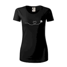 Dráha letu včely - srdce