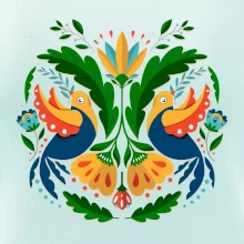 Folklor - dvě holubice