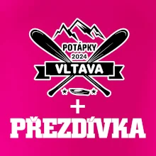 Na vodu - pádla hory (vlastní nápis)