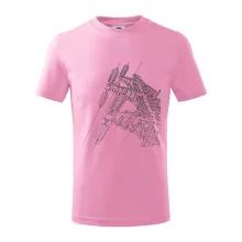 Nákres stožáru vysokého napětí