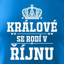 Králové se rodí v řijnu