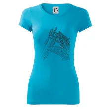 Nákres stožáru vysokého napětí