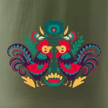 Folklor - Slepice barevné