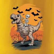 Halloween - dinosaurus a kostra