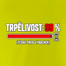 Trpělivost učitele načtená na devadesát devět procent