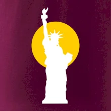 Socha svobody slunce