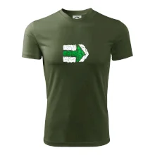 Párová turistická značka  zelená