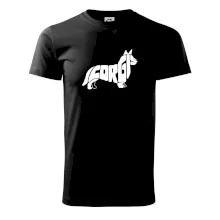 Corgi - nápis v těle