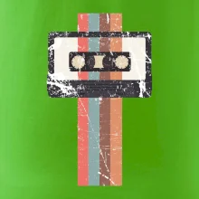 Retro kazeta - pruhy
