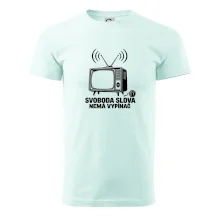 Svoboda slova nemá vypínač retro televize
