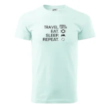 Eat sleep travel - alkovna