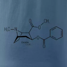 Molekulární struktura Cocaine Kokain