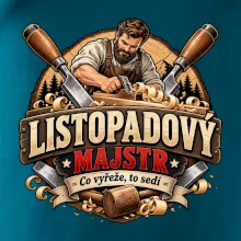 Listopadový truhlář mistr dřeva a hoblíku