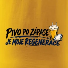 Pivo po zápase je moje regenerace