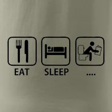 Eat sleep záchod