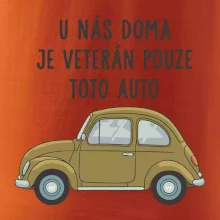 U nás doma je veterán pouze toto auto zelené