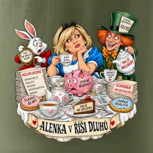 Alenka v říši dluhů čajový dýchánek státního rozpočtu