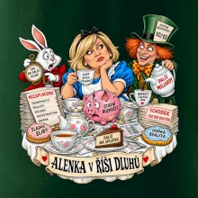 Alenka v říši dluhů čajový dýchánek státního rozpočtu