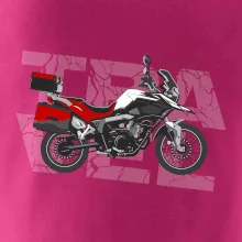 Cestovní enduro červená