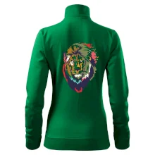 Hlava lva kreslená jednoduchá