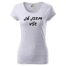 Nápis Já jsem vše!