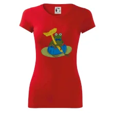 Žába s houbou  (studio-arte.cz)