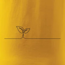 Listy květiny linka